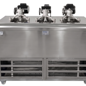 Fabricador Nevera Triple con Motor Agitador
